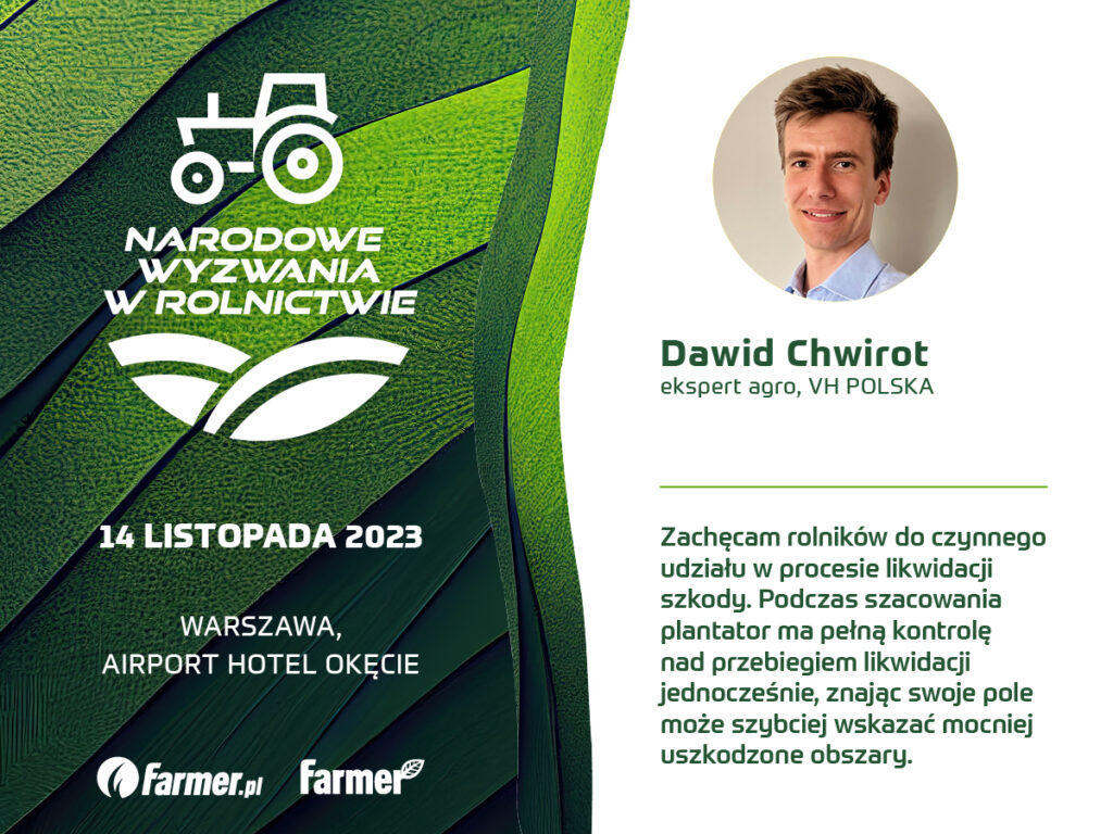 Narodowe Wyzwania w Rolnictwie 2023 - Dawid Chwirot
